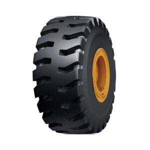 Otr over the road 26.5 r25 Non-directional tread pattern with center rib provides enhanced traction